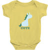 cute (2) Baby Bodysuit