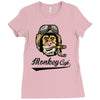 monkey cafe pilote Ladies Fitted T-Shirt