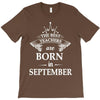 The Best Teachers Are Born In September T-Shirt