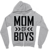mom of boys Zipper Hoodie