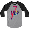 jake paul cool colors 3/4 Sleeve Shirt