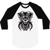 demon wolf 3/4 Sleeve Shirt