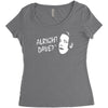 alright dave Women's Triblend Scoop T-shirt