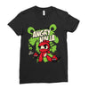 angry ninja and co Ladies Fitted T-Shirt