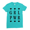 Girl Power Ladies Fitted T-Shirt