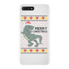 ugly dinosaur merry christmas iPhone 7 Plus Case
