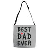 Best Dad Ever Adjustable Strap Totes
