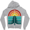 tree Zipper Hoodie