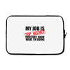 top secret Laptop sleeve