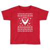 Merry Maverickmas Ugly Christmas Sweater Toddler T-shirt