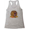 danger angry bear Racerback Tank