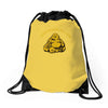 i have the body of a god Drawstring Bags