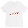 Origami Animal V-Neck Tee