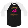 happy halloween new 3/4 Sleeve Shirt