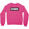 Dobre Black/White Crewneck Sweatshirt
