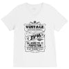 Vintage Aged To Perfection 1946 V-Neck Tee