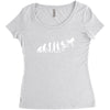 bike evolotions Women's Triblend Scoop T-shirt