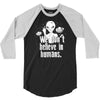 aliens we dont believe in humans 3/4 Sleeve Shirt