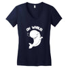 oh whale! Women's V-Neck T-Shirt