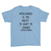 adapt or die encoded Youth Tee