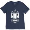 running mum V-Neck Tee