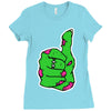 zombie okay Ladies Fitted T-Shirt
