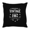 original parts vintage established 1967 perfectly aged Throw Pillow