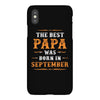 The Best Papa Was Born In September iPhoneX