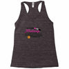 makeup to basketball Racerback Tank
