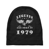 legends are born in 1979 hoodie 7 Baby Beanies