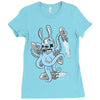 octobunny returns Ladies Fitted T-Shirt