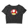 twitchy mushroom! Crop Top