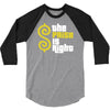 the paisa is right 3/4 Sleeve Shirt