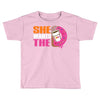 She Wants The D - Dunkin Donuts Toddler T-shirt