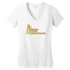i drink your milkshake Women's V-Neck T-Shirt