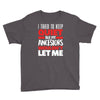 tried to keep quiet but my ancestors Youth Tee