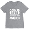 made in 1978 40 years of being awesome V-Neck Tee