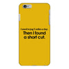 funny t shirt i used to jog 5 miles a day iPhone 6/6s Plus Case