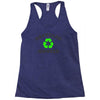 recycled hipster Racerback Tank