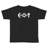 uomo coexist u2 band rock bono musica Toddler T-shirt