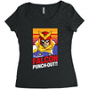 falcon punch out Women's Triblend Scoop T-shirt