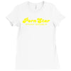 pornstar stunt double Ladies Fitted T-Shirt