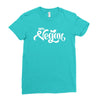 vegan 100% Ladies Fitted T-Shirt