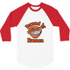powered by ramen 3/4 Sleeve Shirt