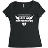 Love Me XXXTentacion Women's Triblend Scoop T-shirt