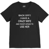 husbands wives joke V-Neck Tee