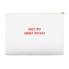 she's my sweet potato Accessory Pouches