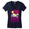 the beateggs !!! purple Women's V-Neck T-Shirt