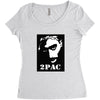 2pac (1) Women's Triblend Scoop T-shirt