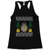 totoro ugly christmas Racerback Tank